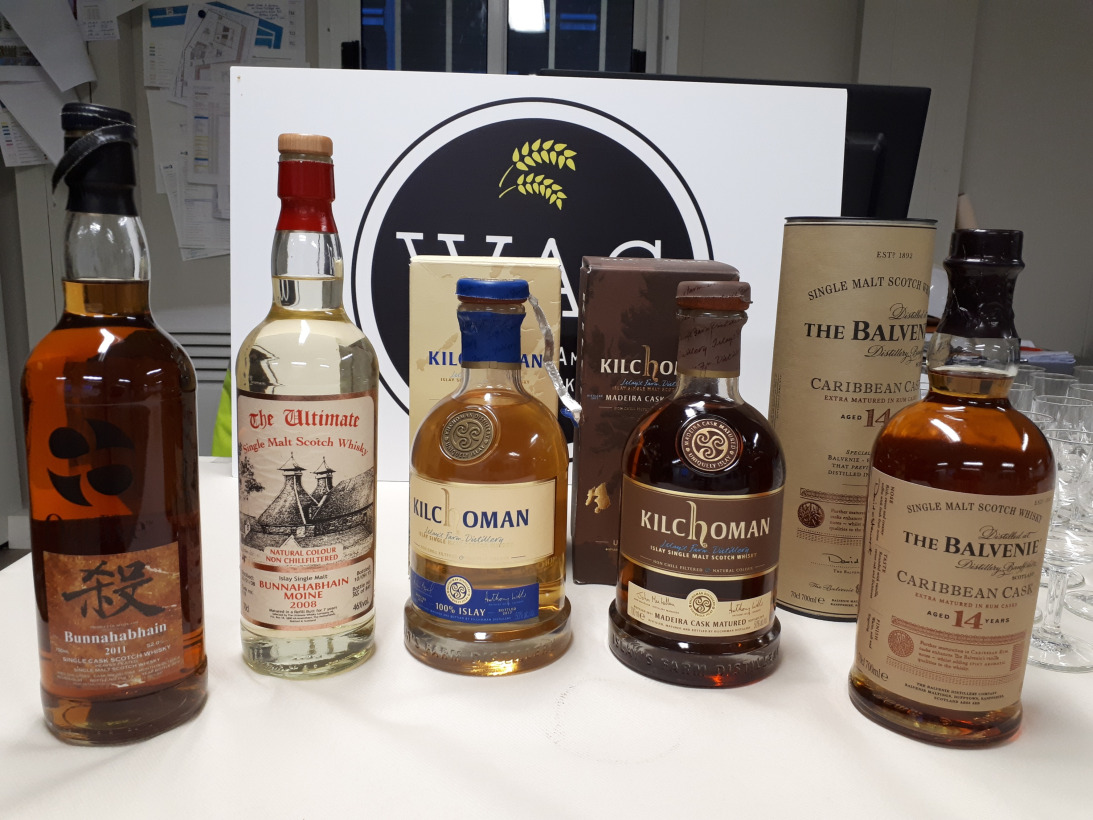 Dégustation du 28 septembre 2017